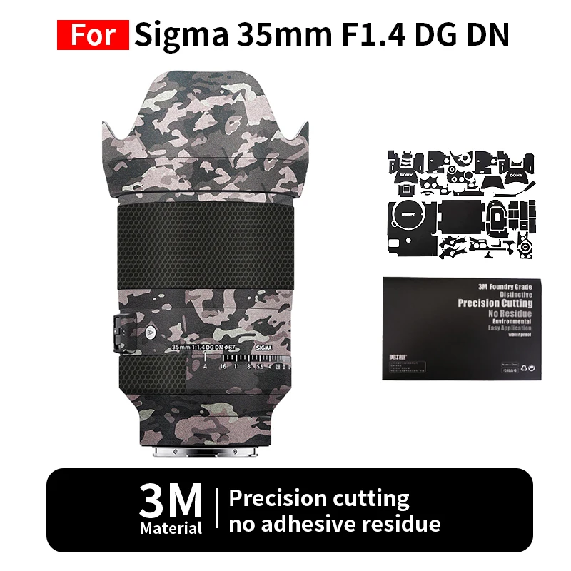 mebont-pour-sigma-35mm-peau-sigma-35mm-f14-dg-dn-autocollant-d'objectif-de-camera-film-de-protection-protection-a-couverture-complete-sans-residus