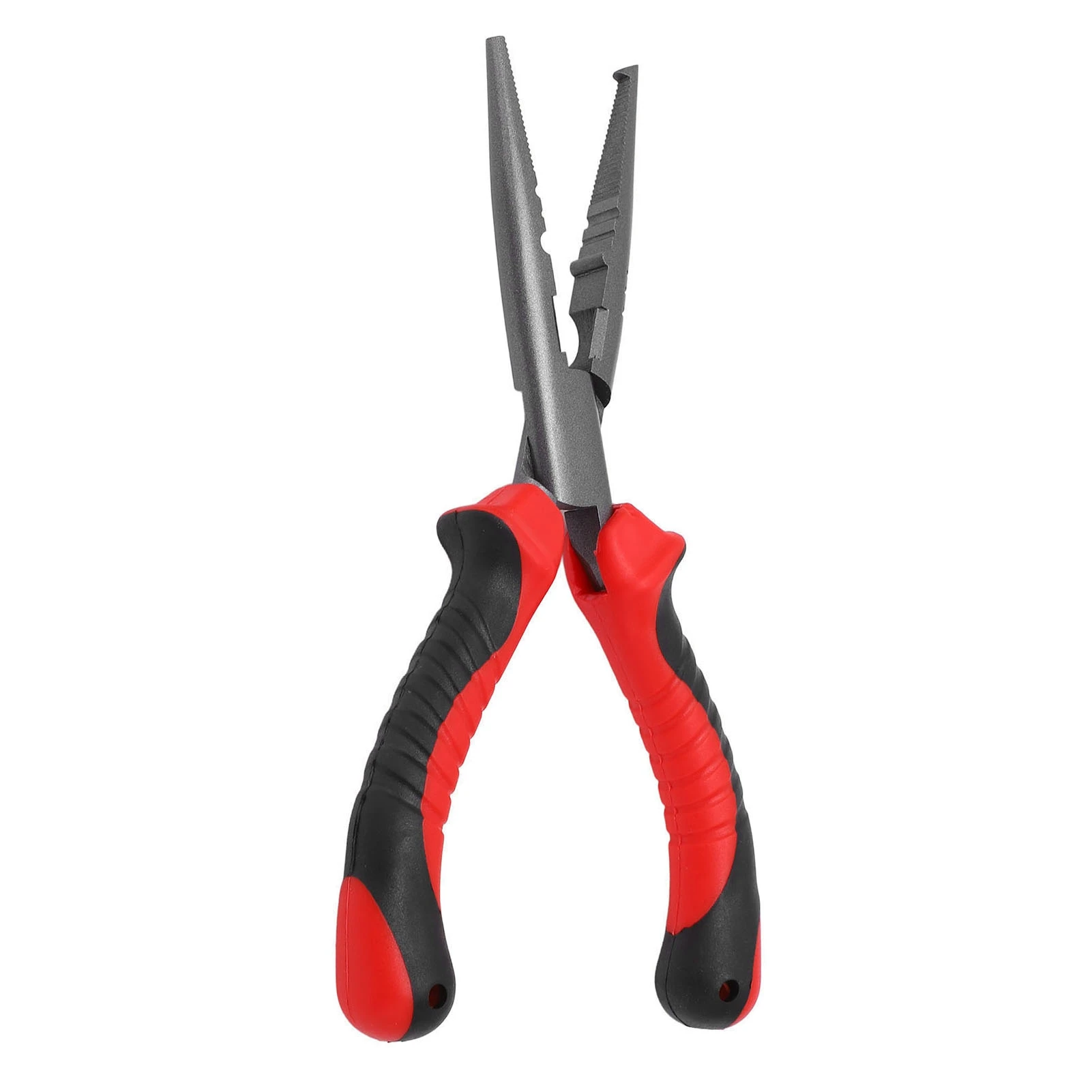 

Рыболовные обжимные клещи с изогнутым ртом, удобные для хранения, высокая твердость, высокоуглеродистая сталь для улицы