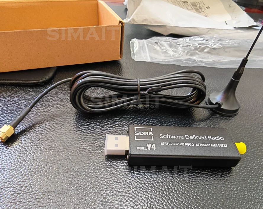 SDR-V4 Blog RTL SDR V4 R828D RTL2832U 1PPM TCXO SMA RTLSDR Software Defined Radio With Multipurpose Antenna