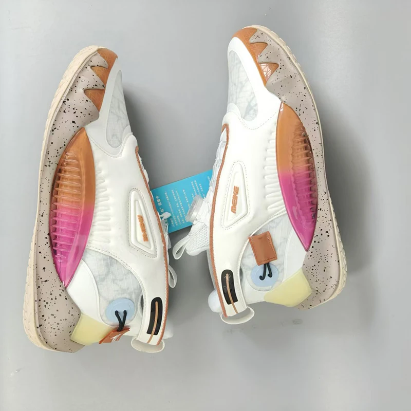 Men's Basketball Shoes Unisex Comfortable and Versatile Basketball Trainers Sports Shoes for Walking and Exercise