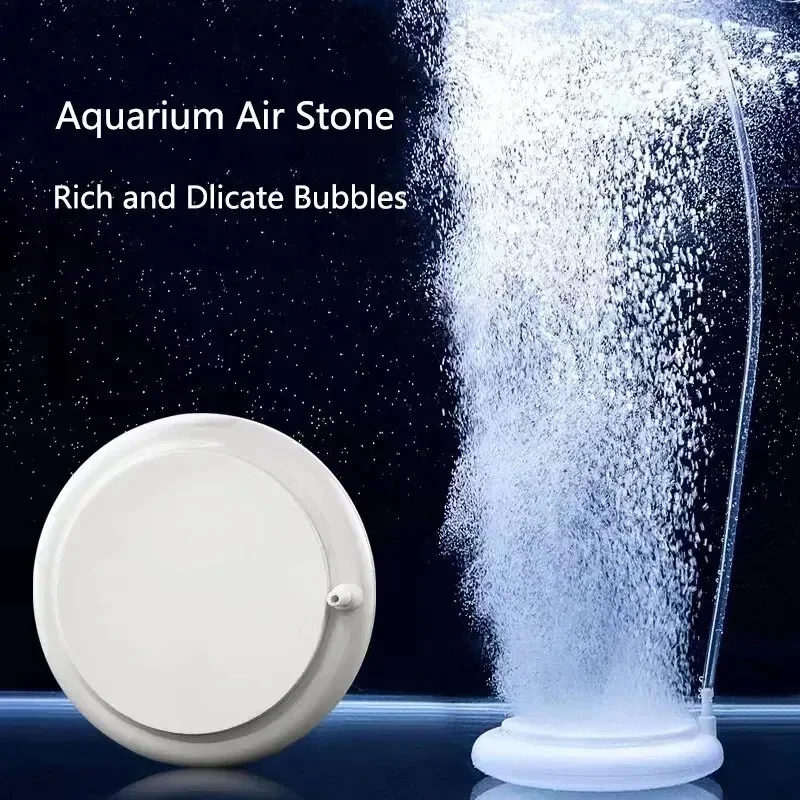 Disc Bubble Diffuser Air Bubble Pump  Plate Mini Accessories Air Stone Oxygen Aerator For Aquarium