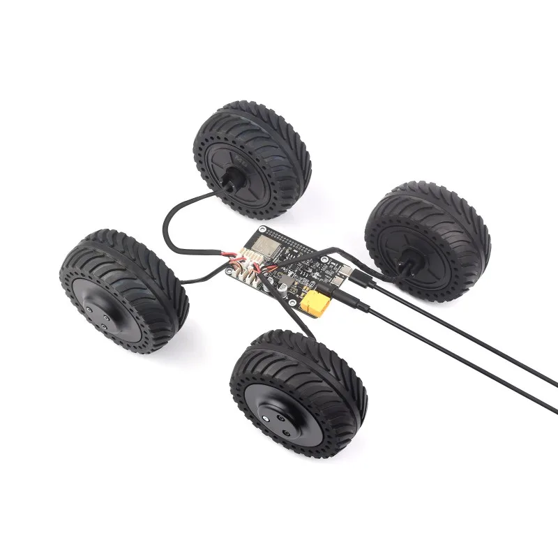 직접 구동 서보 모터 드라이버 보드, ESP32 및 제어 회로 통합, 2.4G WiFi 지원, DDSM 시리즈 허브 모터에 적합