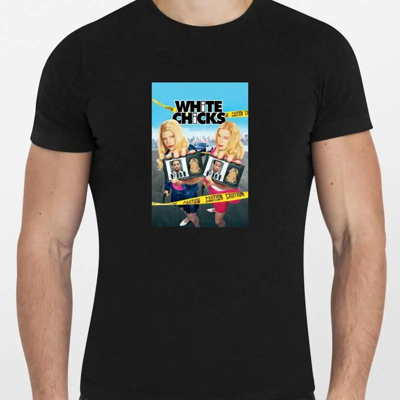 الأبيض الفراخ 2004 ملصق الفيلم تي شيرت الرجال أو النساء جديد