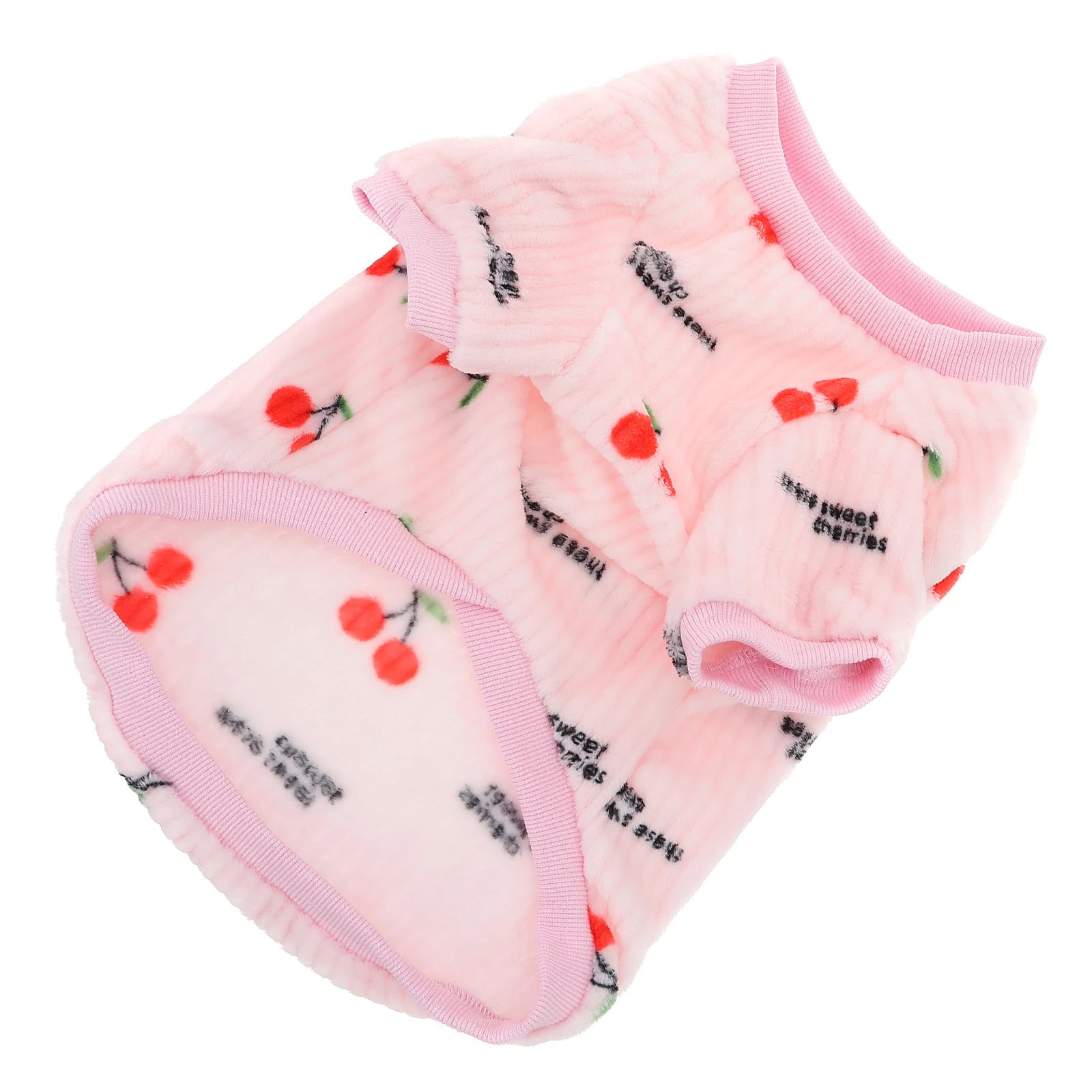 

1pc Clothes For Pets Warm Winter Flannel Kitten Puppy Costume Cute Outfit Pet Supplies Party Cosplay Vest Reusable Comfortable