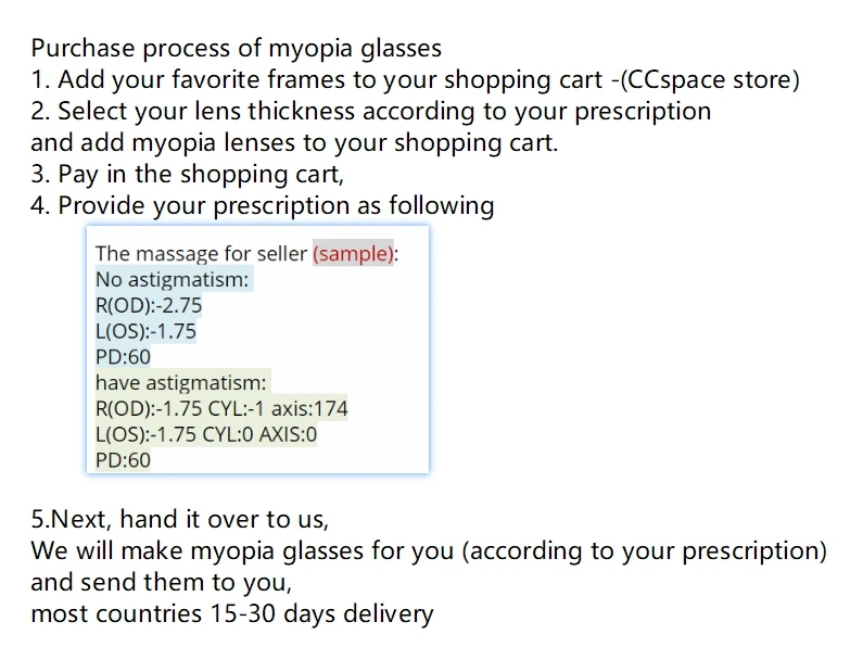 A Pair Lenses Anti-Blue Ray Aspheric Lens Prescription Myopia Glasses Presbyopia Lens Anti-Radiation 1.56 & 1.61 & 1.67 Index