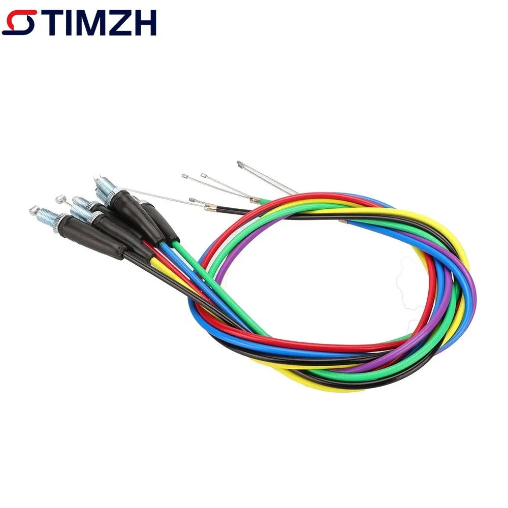 العالمي للدراجات النارية خنق كابل 1000 مللي متر/1200 مللي متر اتصال مستقيم ل XR50 CRF50 CRF70 KLX110 125cc الترابية دراجة الطرق غير الممهدة القرد