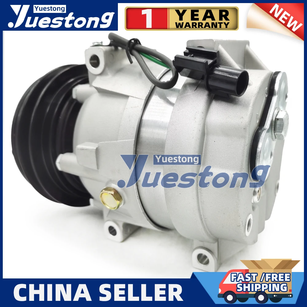 

Для экскаватора Hyundai Machinery CM7579 Компрессор переменного тока 11Q690040 11Q690041 715618 A5W00258A FA01DS100235CM 11Q6-90041 24 В