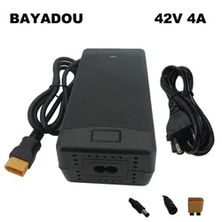 36V 4A Li-ion Fast Charger XT60 42V 36 Volt 37V 10S 20AH 30AH Lithium Energy Storage Battery Charger DC