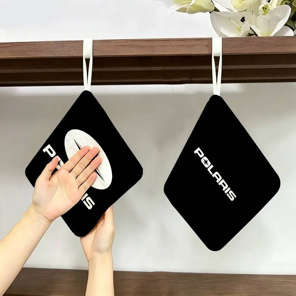 

P-Polaris Hanging Polyester Cotton Towel, Reusable Hand Wiping Cloth, Wear Resistant for Home Kitchen Sink