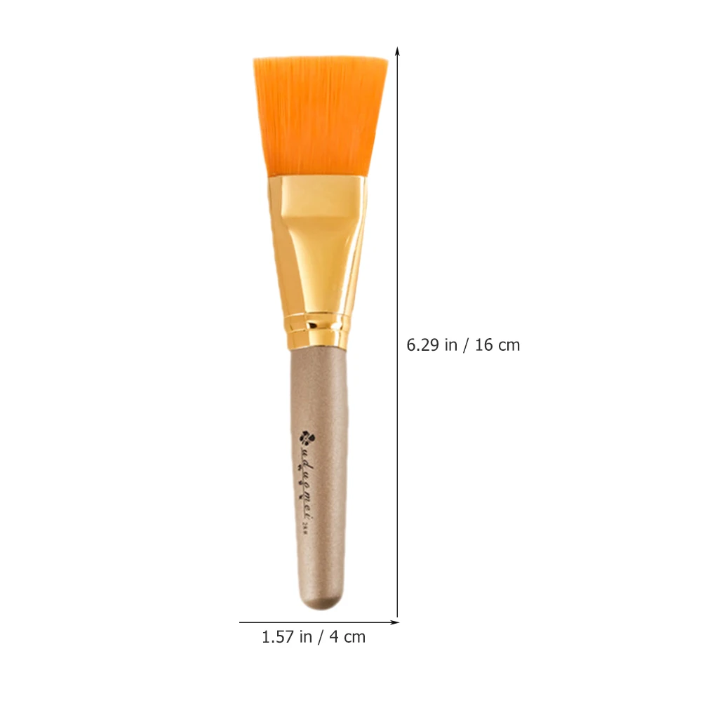

2 pcs Face Brush Smooth Clay Applicator Portable Soft Bristles Face Mask Applicator Brush Makeup Beginner Professional Use