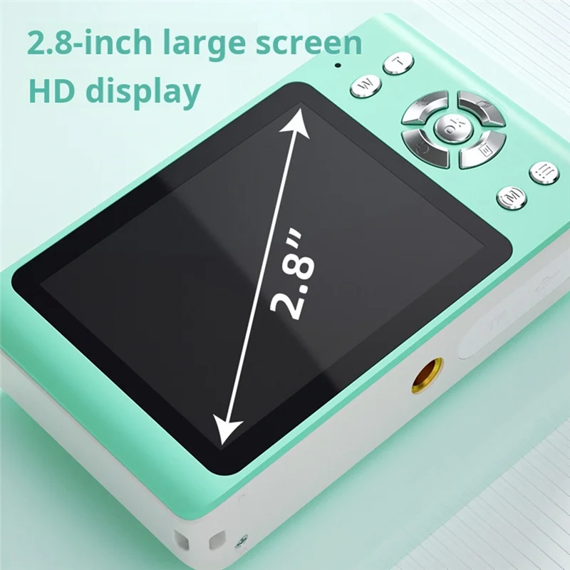 Câmera digital M18K-4K para fotografia e câmera com zoom digital 18X 64MP câmera compacta para vlogging 2,8 polegadas 180 °   Tela dobrável