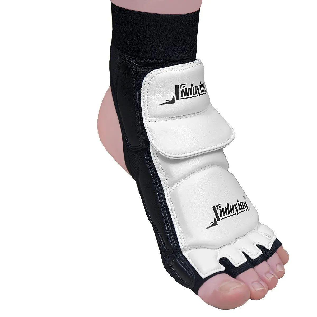 Taekwondo Sanda Professional Foot Protection Shock Absorption Antisprain Ankle Protection Karate Martial Arts Training Equipment