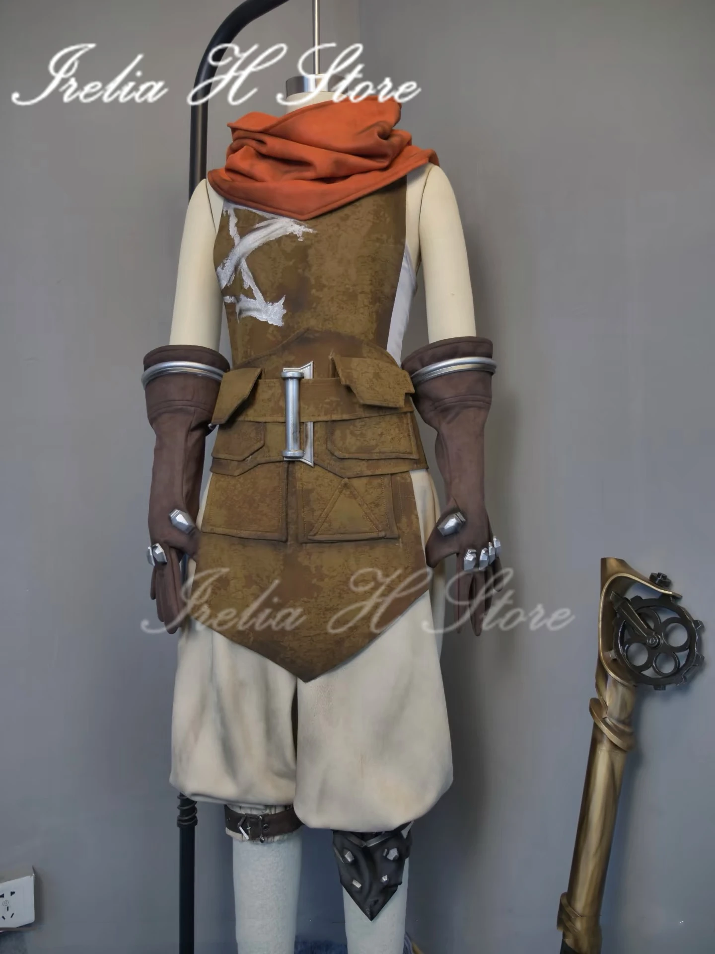 

Irelia H Store "Ekko Arcane Cosplays Ekko Cosplay Costume for man Game Halloween costumes high quality version Custom size made