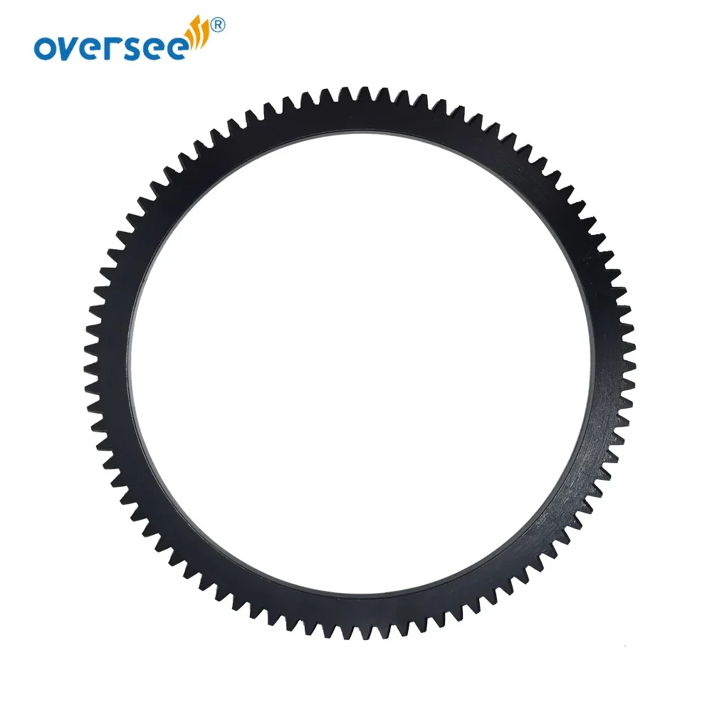 66T-85550-00 Flywheel Crown Gear Ring For YAMAHA E40X Outboard Motor 40HP 2 Stroke Also Fits Parsun 190-225mm