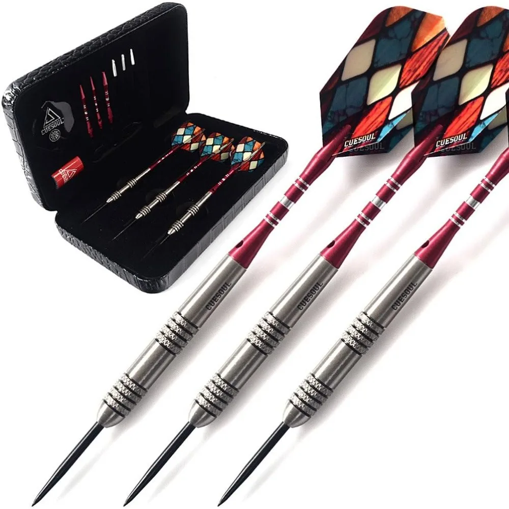 

Original 22/24/26 Grams Tungsten Steel Tip Darts Set 95% Tungsten