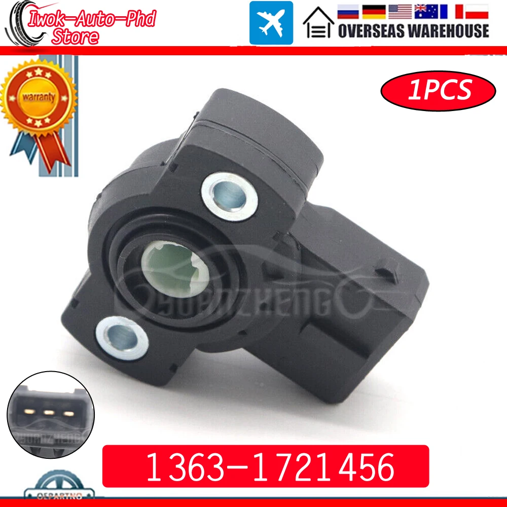 

XUAN THROTTLE POSITION SENSOR TPS SENSOR 13631721456 For BMW 3 5 7 8 Series E36 540i 740i 323i Z3 1363-1721456