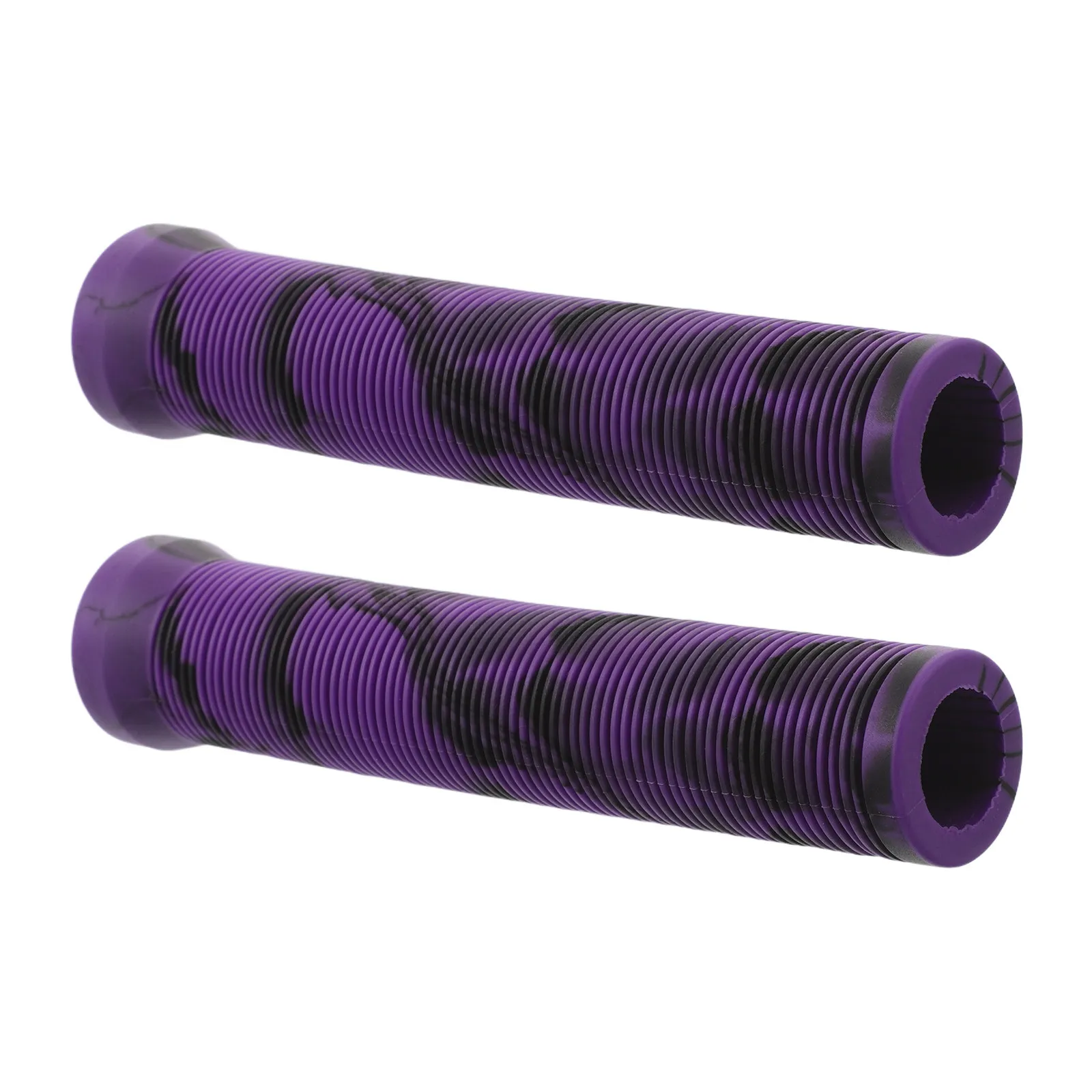 

2Pcs Rubber Bicycle Handlebar Grips Purple Universal Replacement Soft Rubber Comfort Control for Urban Off Road Riding