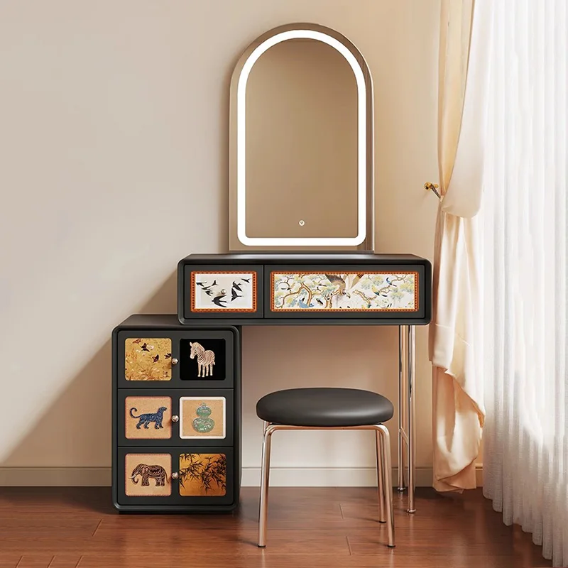 

Роскошный садовый туалетный столик, зеркало для макияжа, стул, современный туалетный столик, шкаф, корпус для девочек, Comoda Pra Quarto, мебель для дома