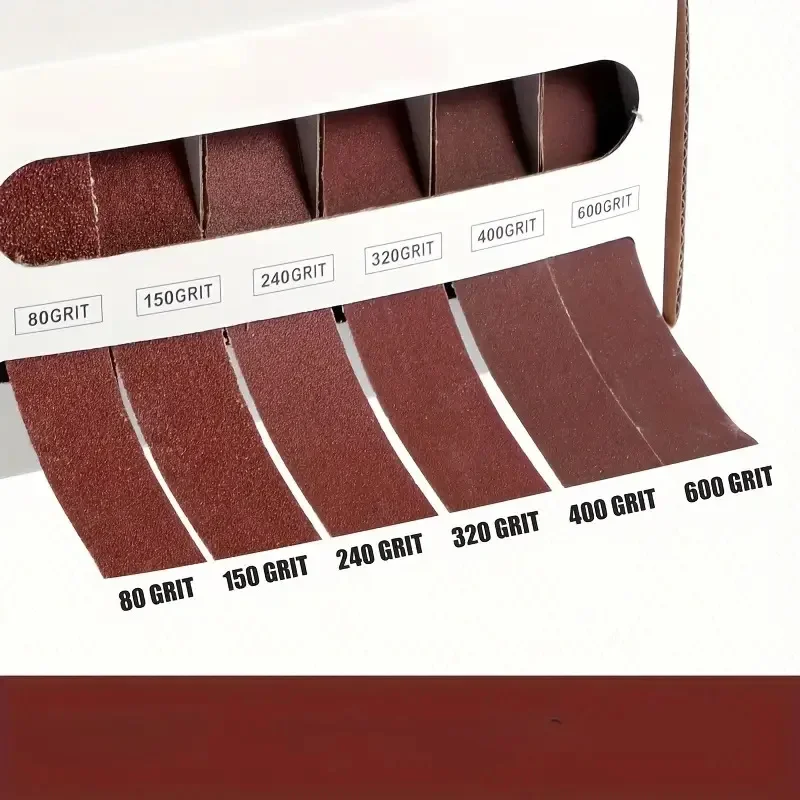 6 Rolls Aluminum Oxide Sandpaper Roll 1