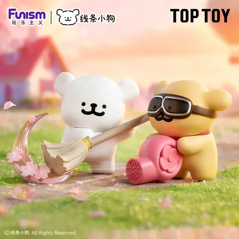 

TOPTOY Maltese Romantic Cherry Blossom Series Blind Box Guess Bag Mystery Box Toys Doll Cute Anime Figure Desktop Ornaments Gift