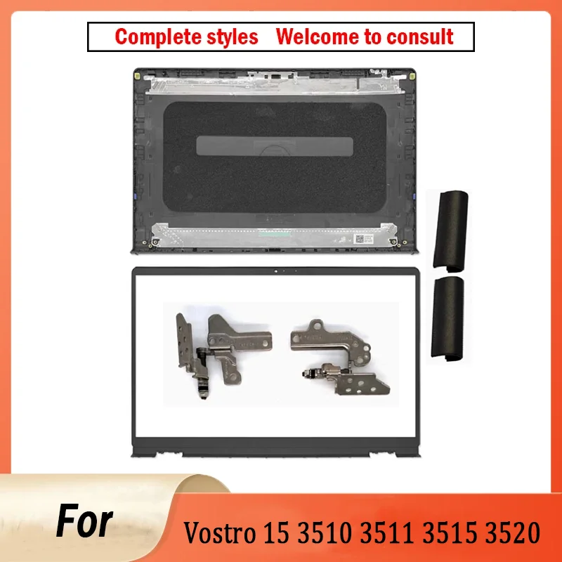 

New For Vostro 15 3510 3511 3515 3520 3525 V3510 LCD Screen Top Case/Back Cover/Front Bezel/Hinges 15.6inch