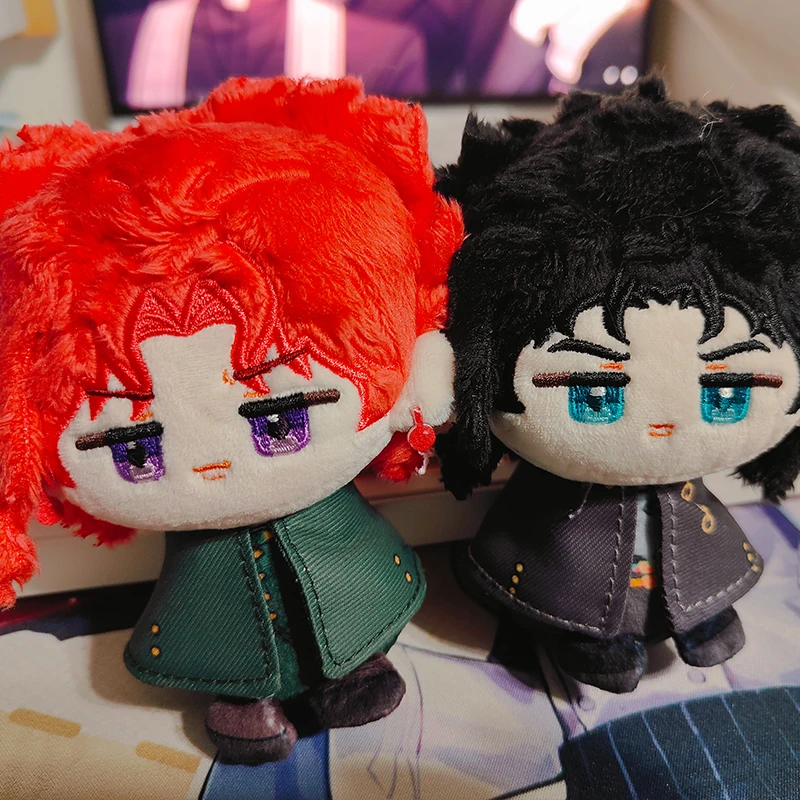 

Anime Kakyoin Tenmei Kujo Jotaro Plush Doll Stuffed Toy Cute Giorno Giovanna Figure Keychain Pendant Collection Xmas Gift 12cm