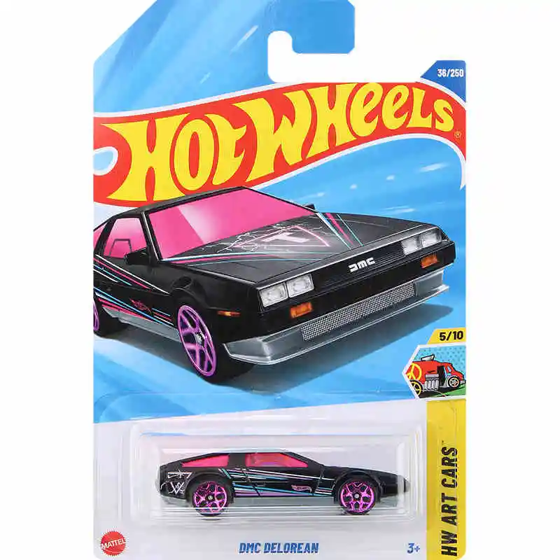 

Hot Wheels Cars 2025 B Case DMC DELOREAN 1:64 Diecast Vehicle Model Cars Toys Boys Gift