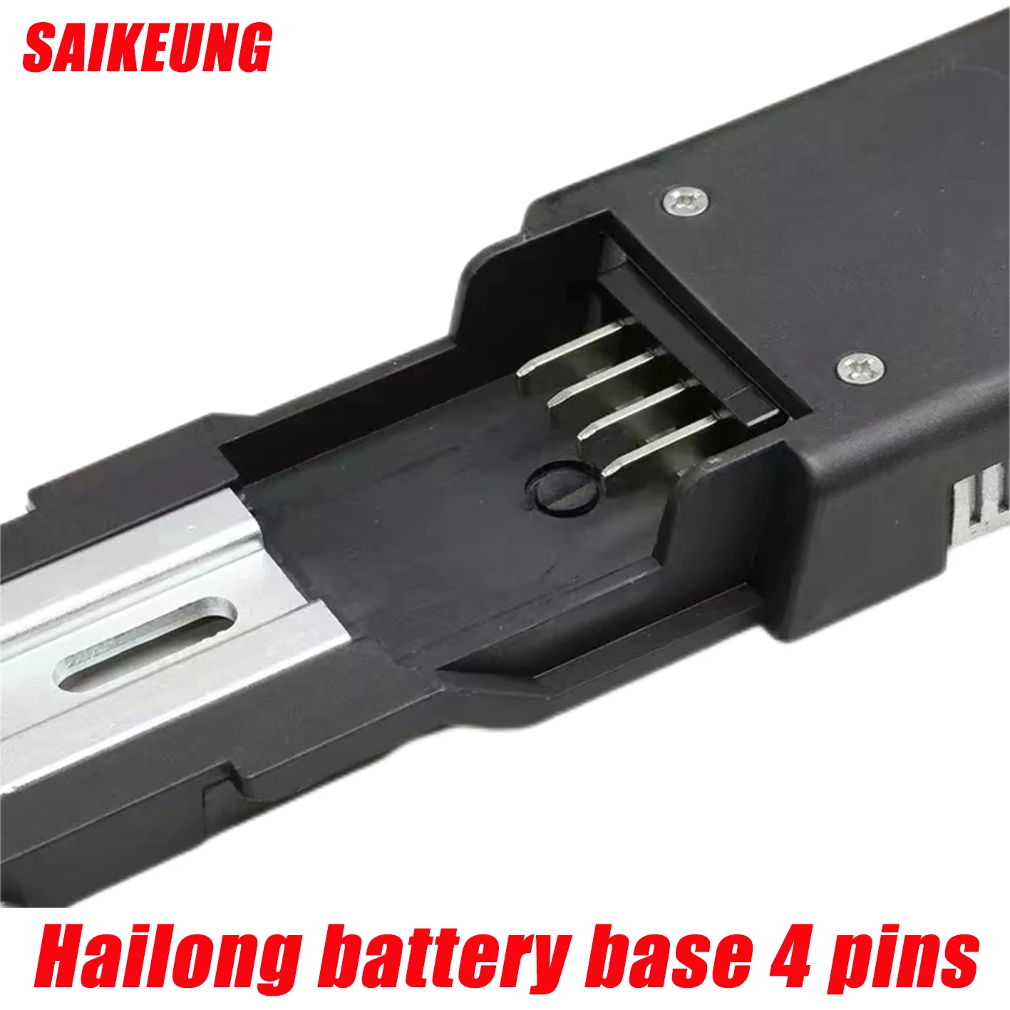 The 4-pin Hailong battery base can be equipped with XT60 or XT90 or other connectors