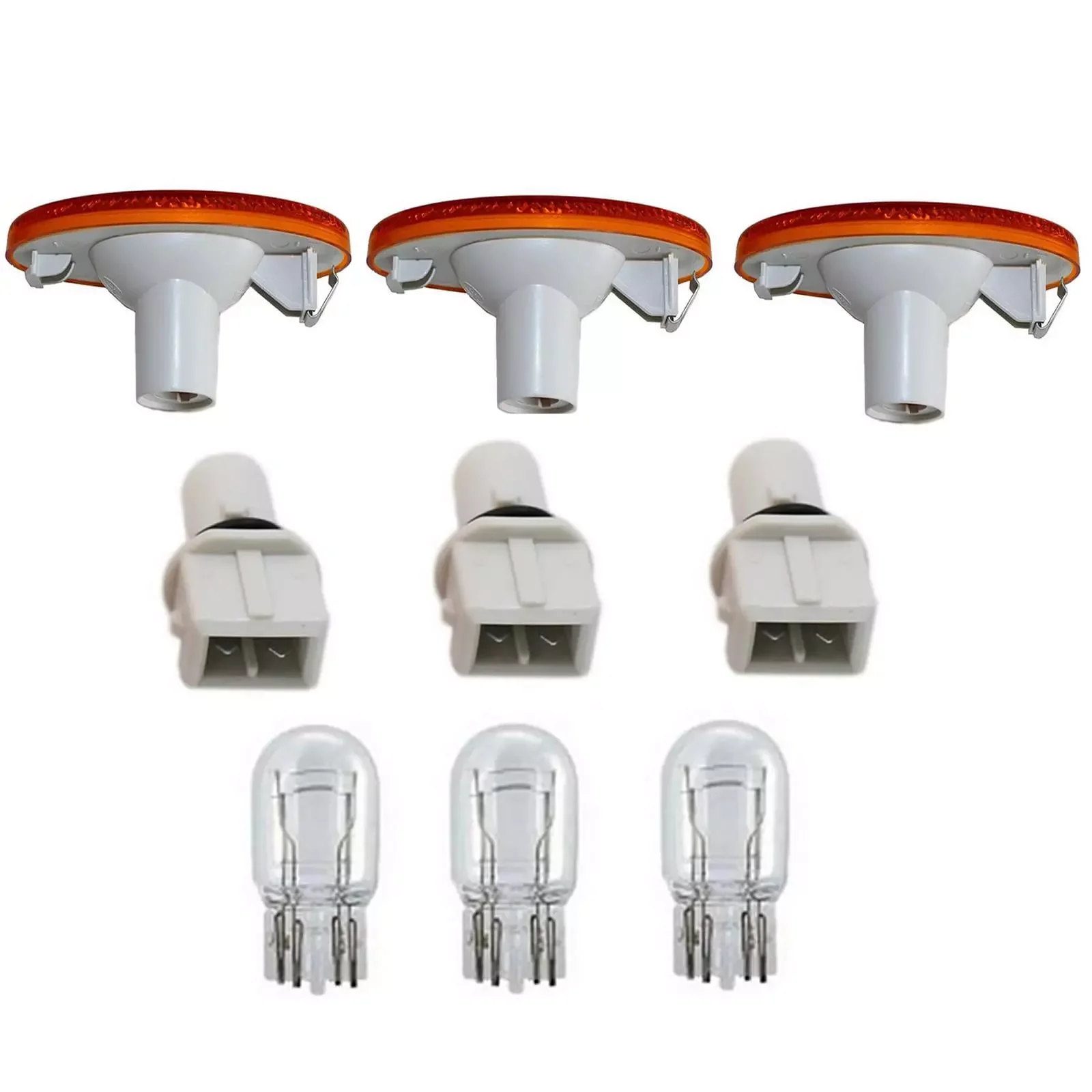 

3x For Renault Master Side Marker Lamp Light Lens Bulb Holder Bulb LED Side Marker Turn Signal Light 261b00001R Accessories