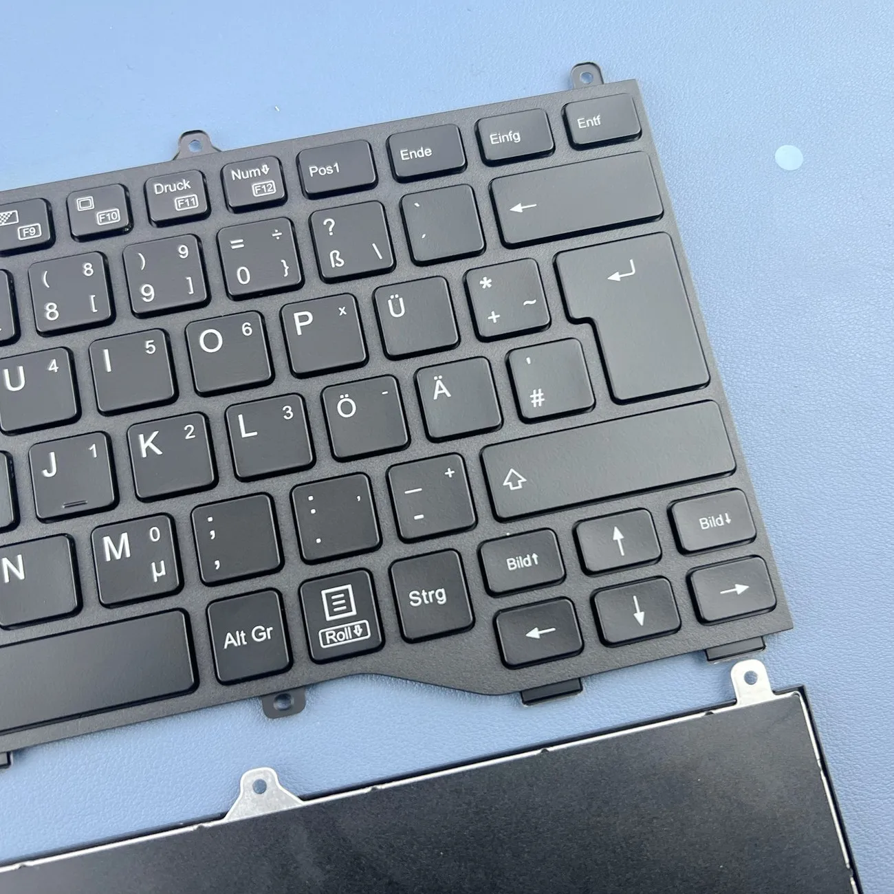 Germany QWERTZ Black Keyboard For Fujistu U7310 U7311 7U13A1 7U13A2 Series FJM19L66D06D85 CP747809-03