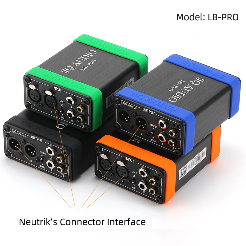 1500v Multifunction Audio Signal Isolator Neutrik XLR 6.35 RCA Plug Mixer Current Acoustic Noise Filter Transformer Coupler