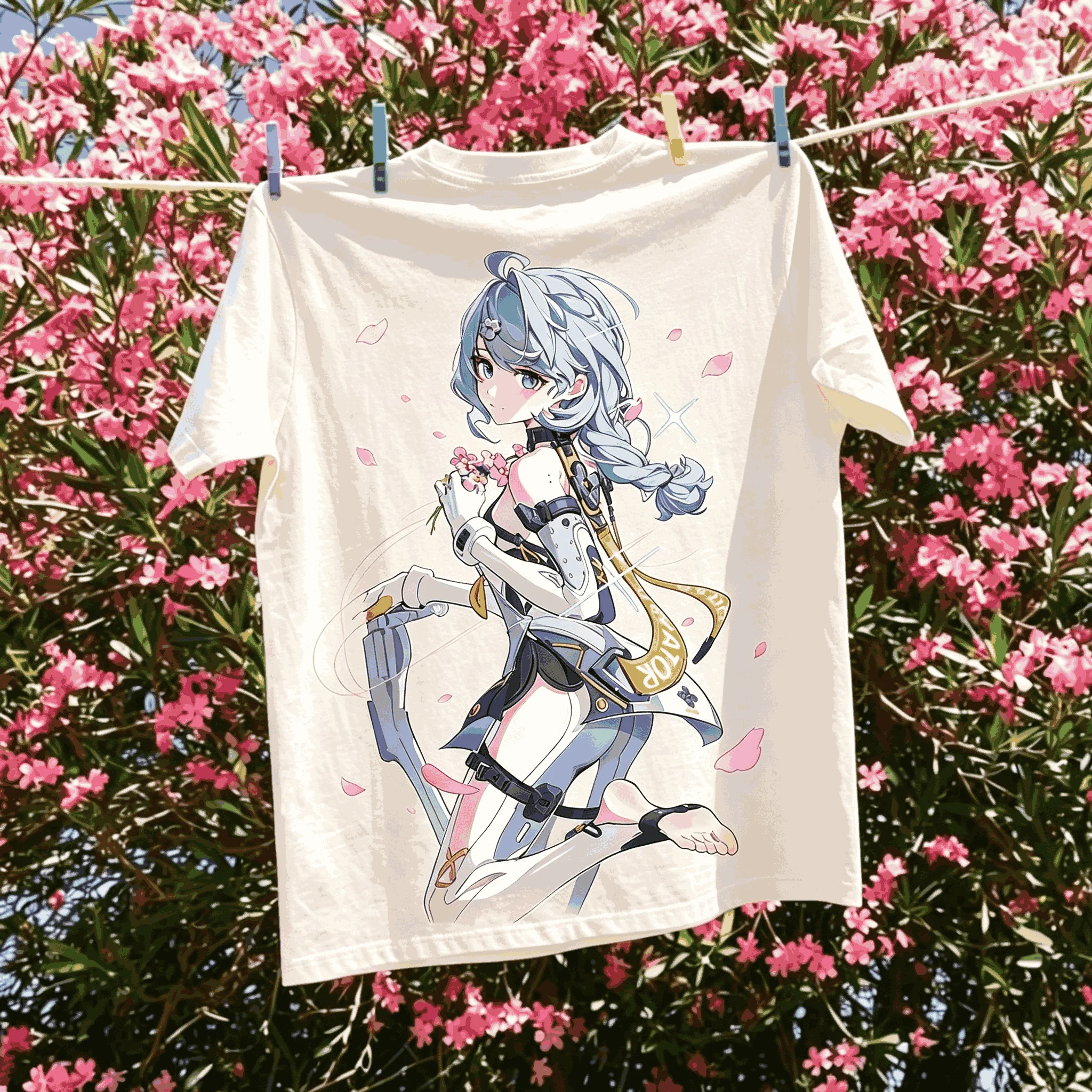 Zenless Zone Zero Streetwear Trendy Cotton Oversized Unisex T-shirt Graphic Print T-Shirt Women Men Short Sleeves Classic soft