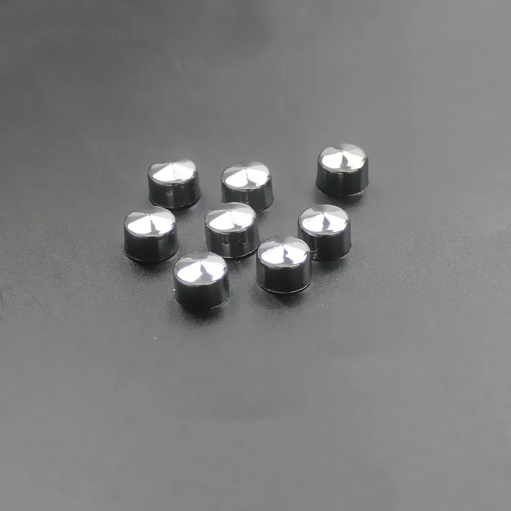 8PCS Chrome For Harley 1999-2006 Touring Push Rod Tappet Block Bolt Motorcycle Cap Dress Cover Nuts