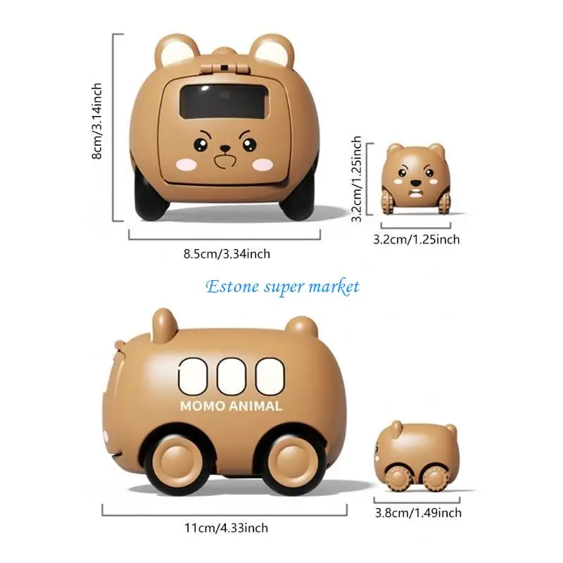 090B ベビーカー車両おもちゃ 2～6 歳の子供向け、素敵なクマ コアラのエキサイティングなゲーム