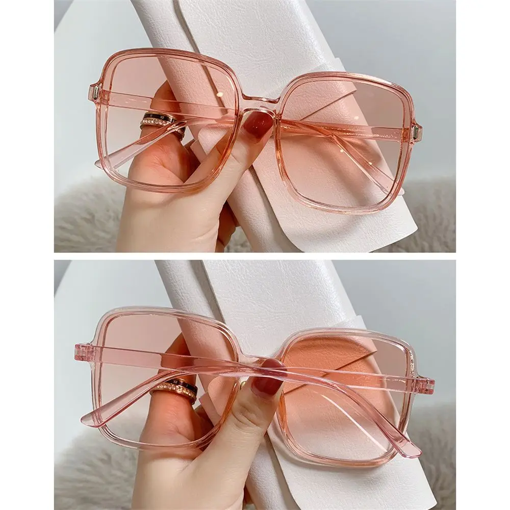 Luxury Driver Goggles Vintage Women Square Sun Glasses Oversized Sunglasses Big Frame Eyewear for Lady