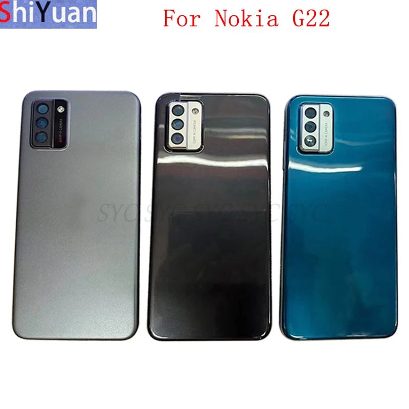 

Battery Cover Rear Door Housing Case For Nokia G22 Back Cover with Logo Replacement Repair Parts