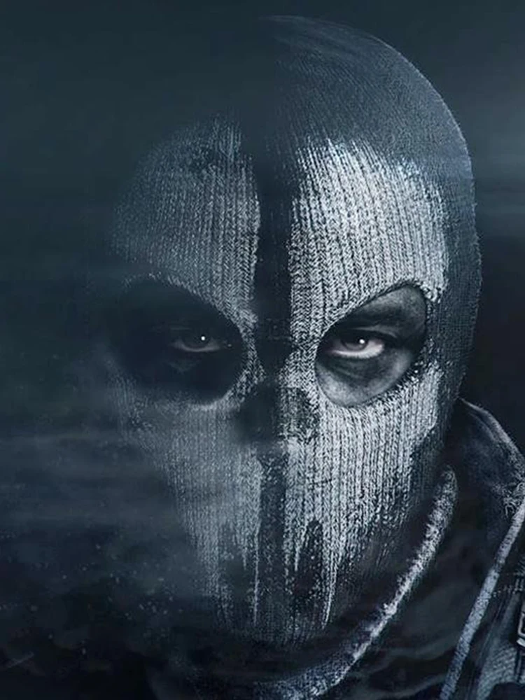 

Halloween New Mask Black Mask Balaclava Beanies Hats Men Ghost Skull Full Face Warmly Mask Hood Beanie Ggorros Hombre Casquette
