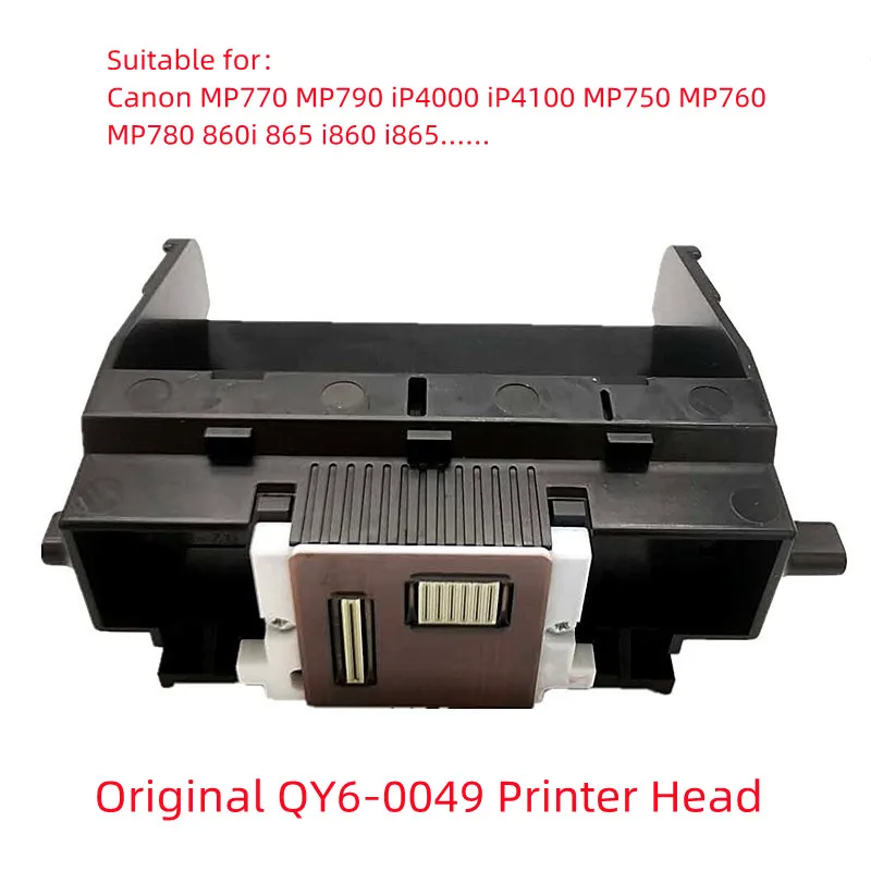 Original QY6-0049 Printhead หัวพิมพ์สำหรับ Canon IP4000 IP4100 860i 865 I860 I865 MP750 MP760 MP780 MP770 MP790เครื่องพิมพ์หัว