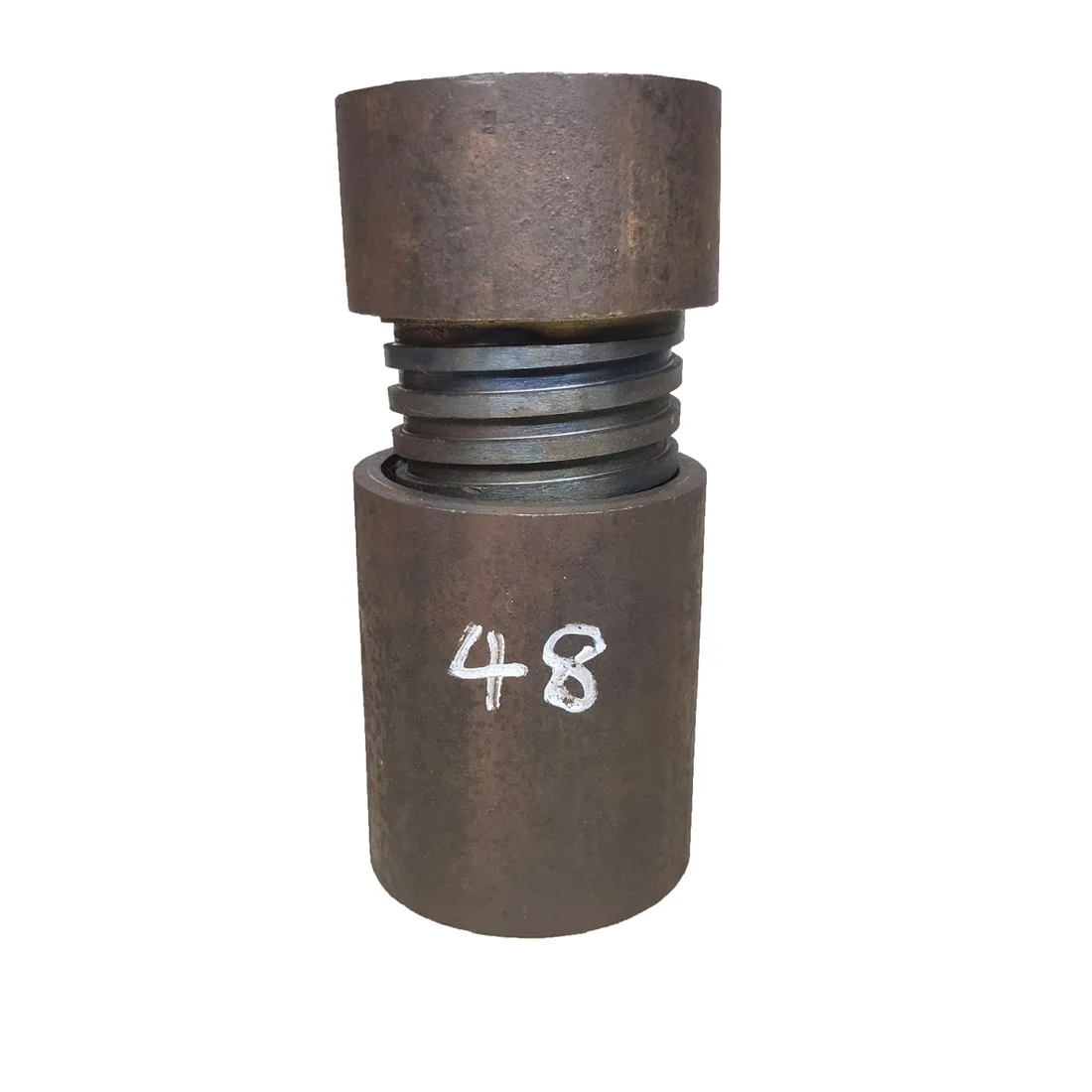 

48mm Taper Threaded Ioint Drill Pipe Joint Drilling Rig Mechanical Water Drilling Geological Machine Water Drill Thimble