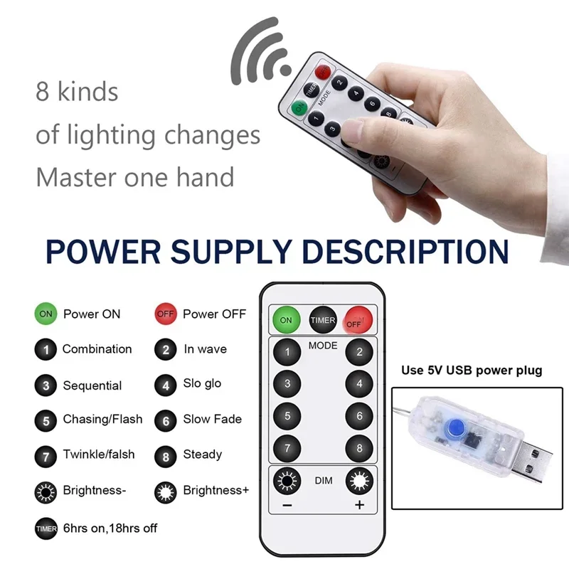 230万LEDツリーブランチライト、ロマンチックな桜とスズランのつるストリングライト、8つのライトモードとリモコン付き
