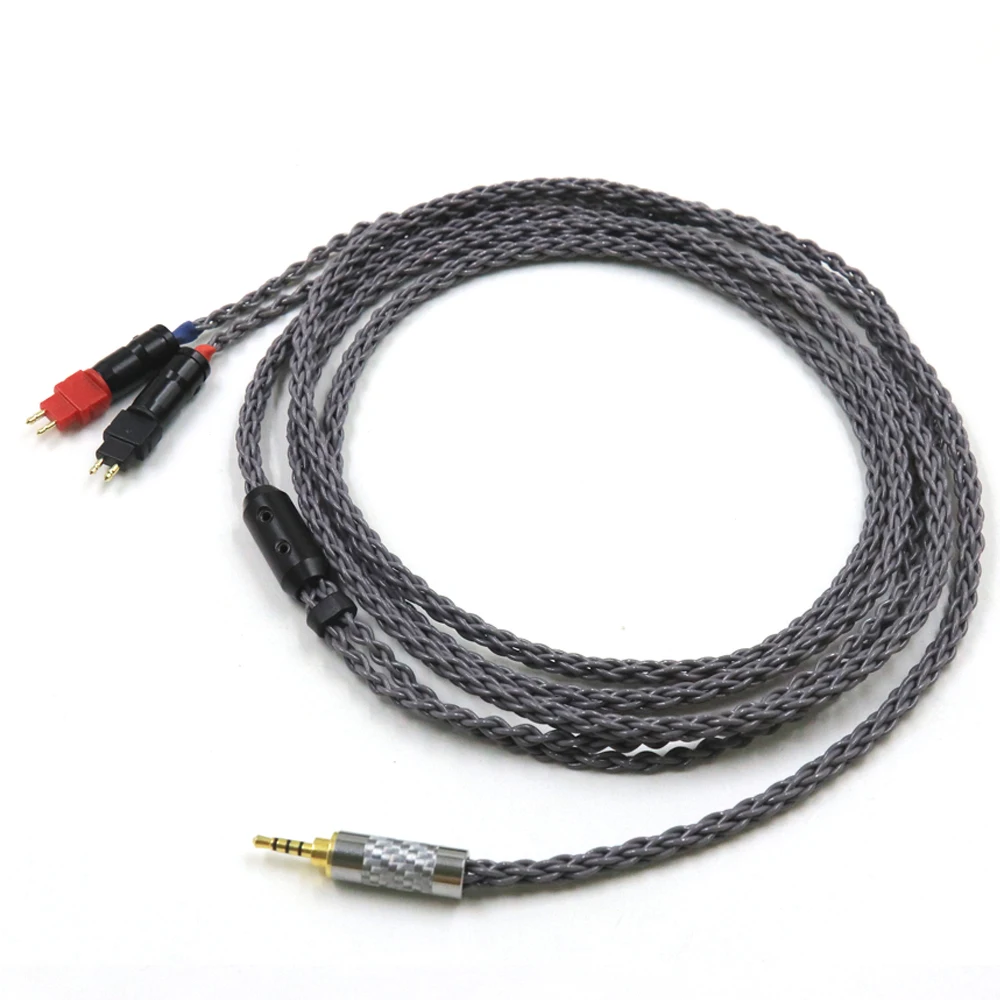 Haldane GrayJelly wysokiej klasy tajwan-7N Litz OCC słuchawki wymień kabel do aktualizacji dla Sennheiser HD580 HD600 HD650 HDxxx HD660S