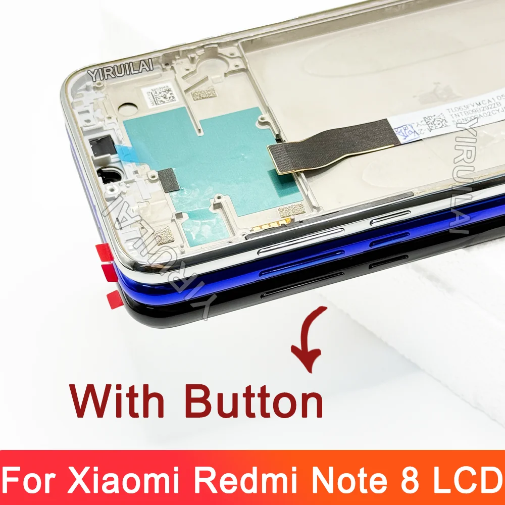 6.3‘’Display For Xiaomi Redmi Note 8 Display LCD Touch Screen Assembly Replacement For Redmi Note 8 LCD M1908C3JH Department