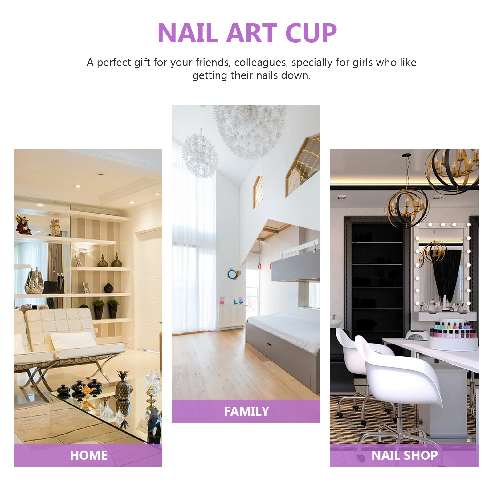 1 個マニキュアクリスタルカップ高級ガラスネイルアートディッシュミキシングアクリル液体粉末プロフェッショナルネイルツールアクセサリー