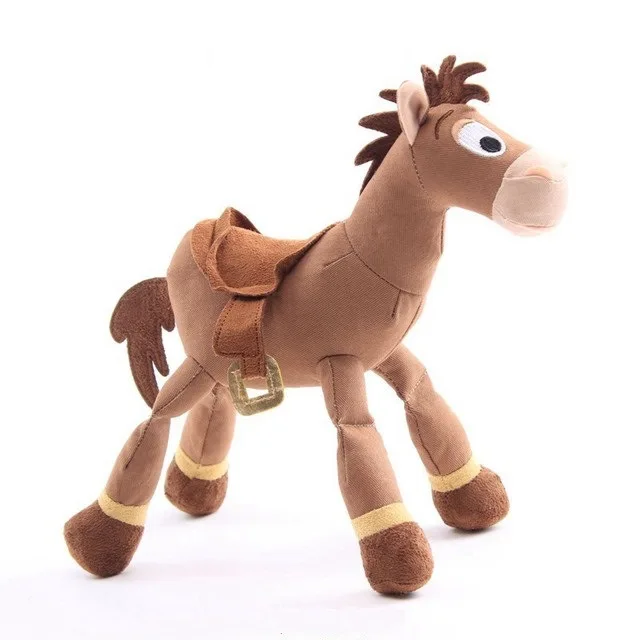 

25cm Toy Story Stuffed Animals Bullseye Cute Figure Little Horse Model Doll Birthday Girl Baby Kids Gift For Children Plush Toys