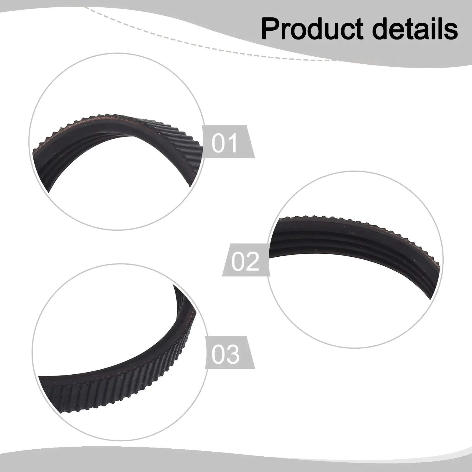 1/3pcs 9.6mm Width Electric Planer Drive Rubber Belt 958718 For F20A P20ST H55SC Flejadora Werkzeug Tools Ferramentas Machine