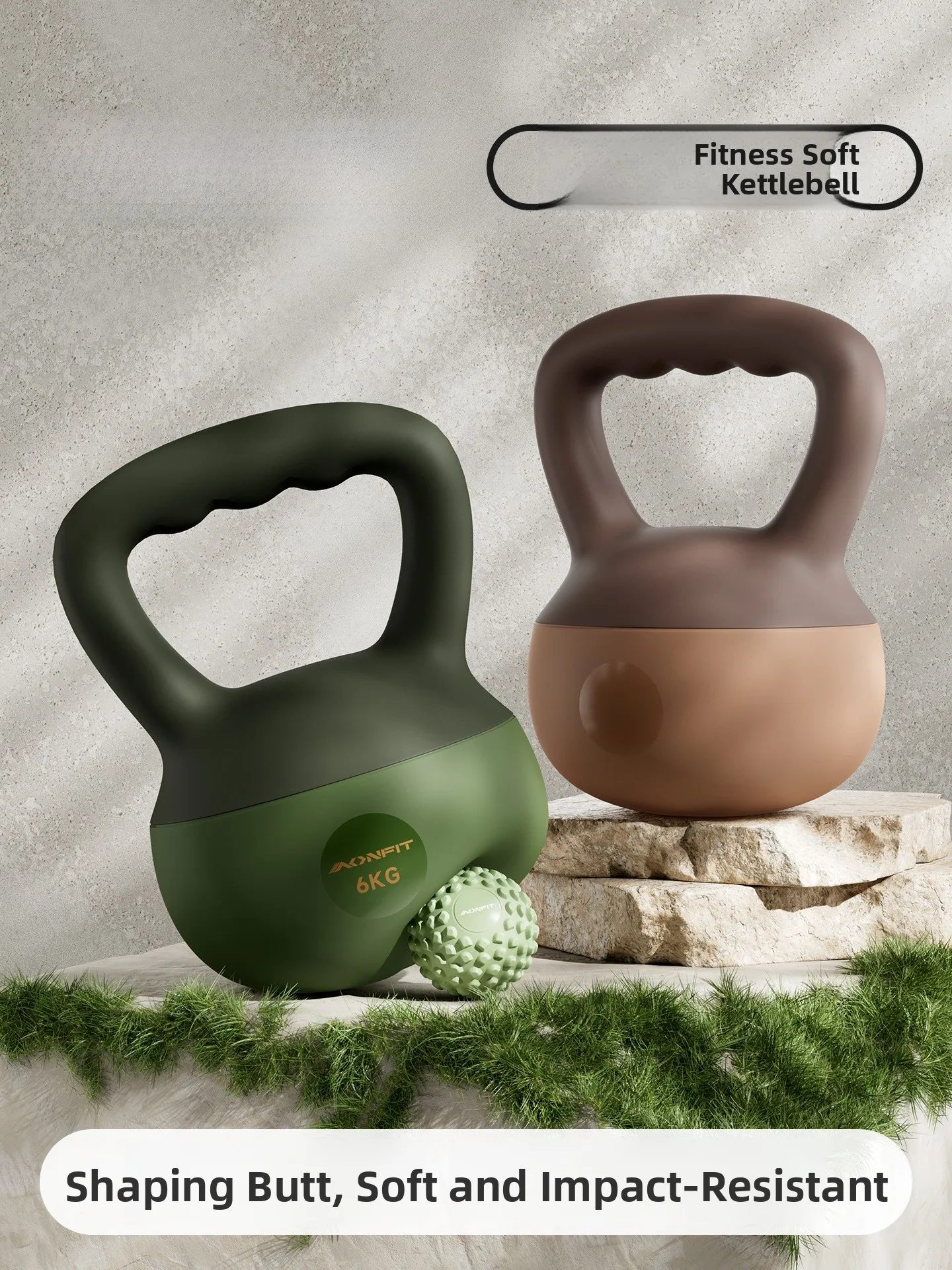 soft-kettlebell-women's-fitness-6kg-home-use-slimming-belly-beginner-safe-silent-handle-for-shaping-and-toning