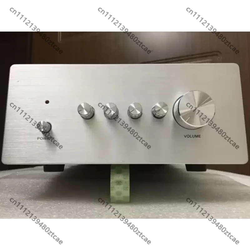 Medium Size Amplifier Chassis with Full Aluminum Panel, Audio System Enclosure for HiFi Amplifier DIY