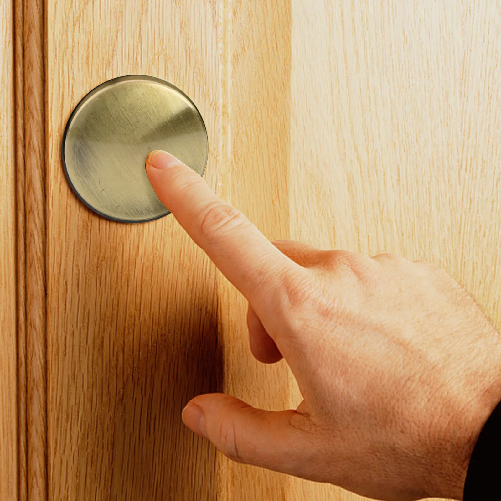 For Home For Office Access Control Button Brass Doorbell Button Waterproof Outdoor Doorbell Button Access Control