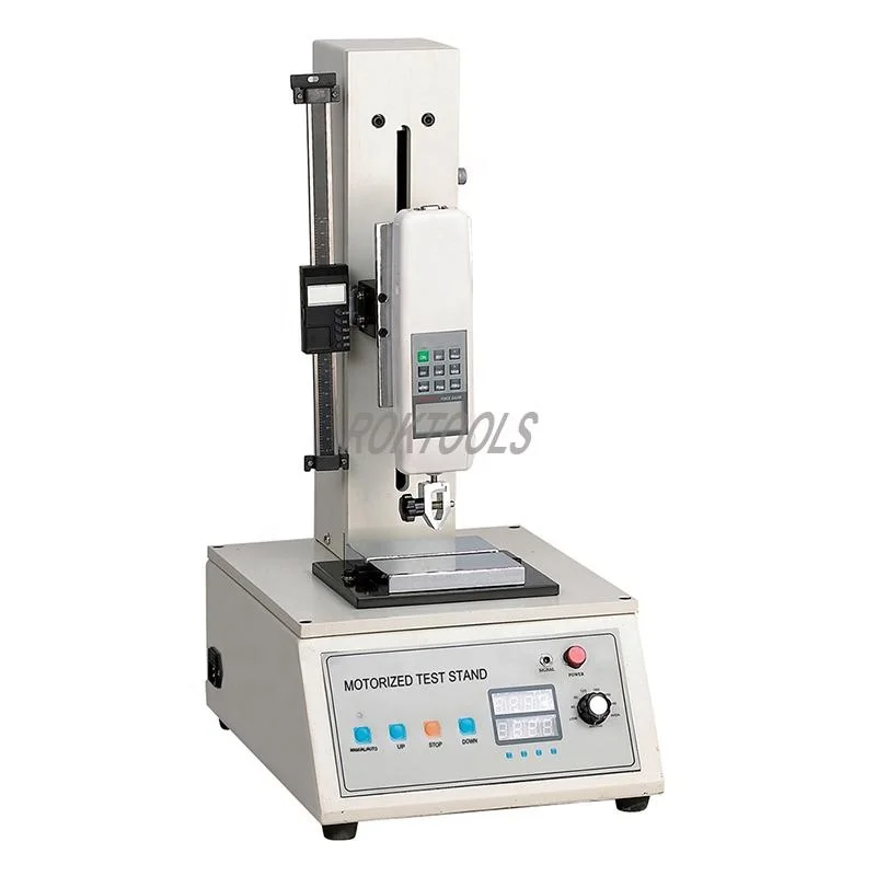 

ROKTOOLS Electric Force Gauge Test Stands Single Column Vertical Test Stand 500N with Scale Unit