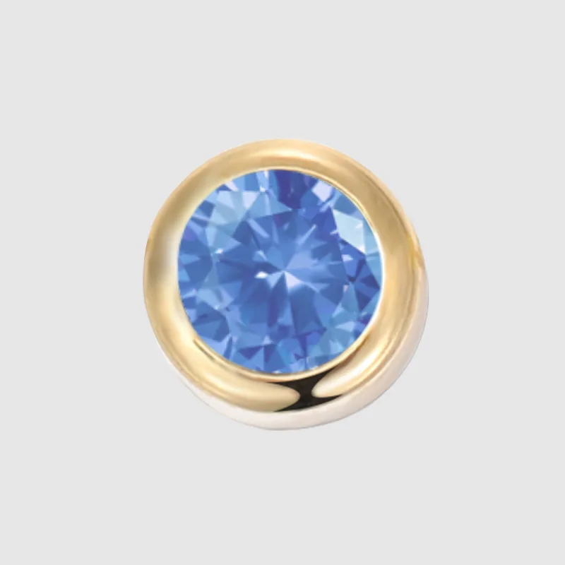 Colorful Zircon DIY Charm Pendant for Daily Wear